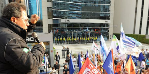 Centrais apoiam greve dos caminhoneiros e querem redução no preço do gás